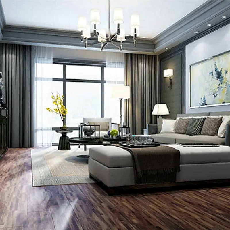 SPC Flooring Affordable visually appealing and durable   in China